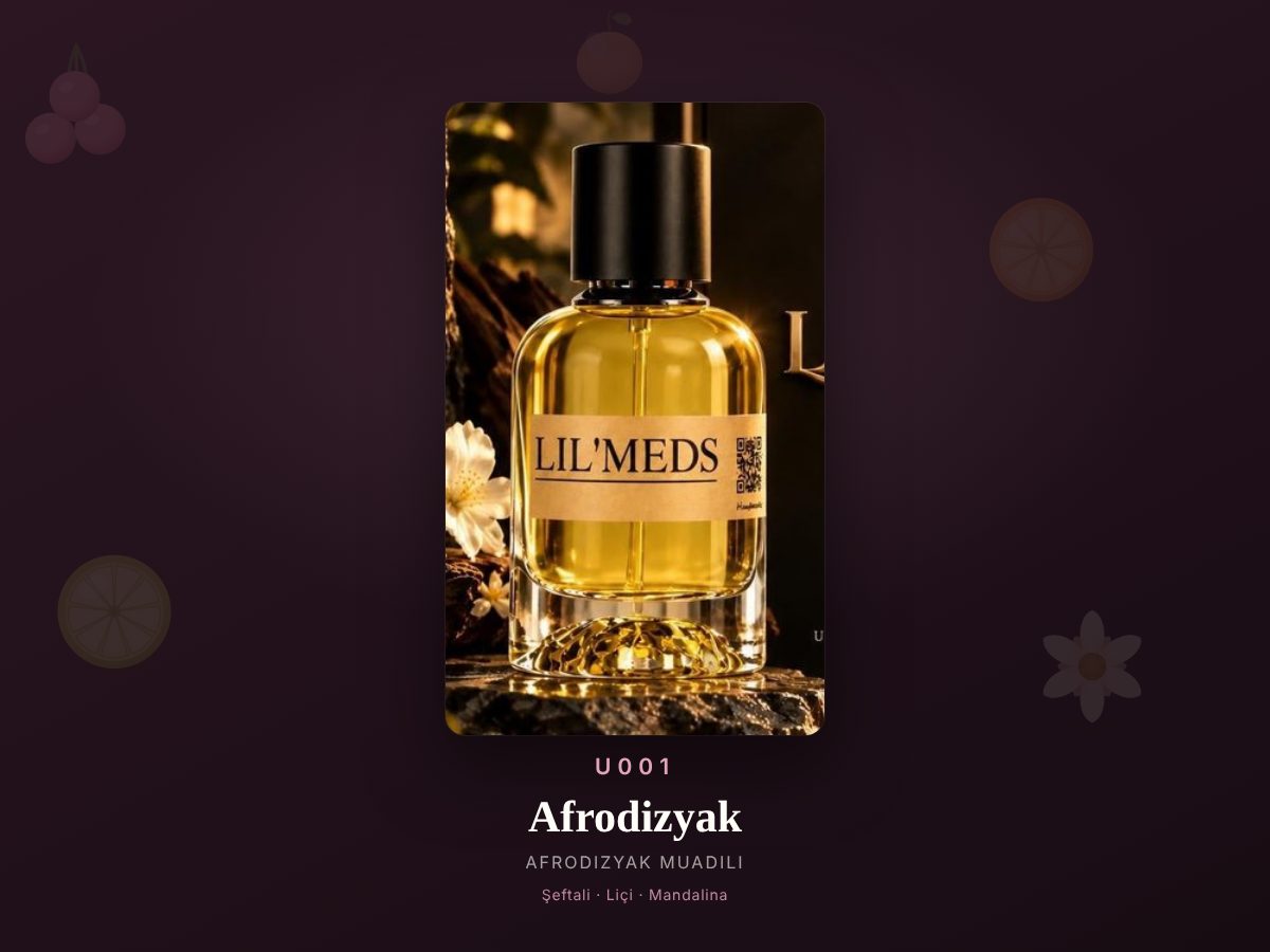 Afrodizyak Afrodizyak muadili parfüm — U001, 50 ml