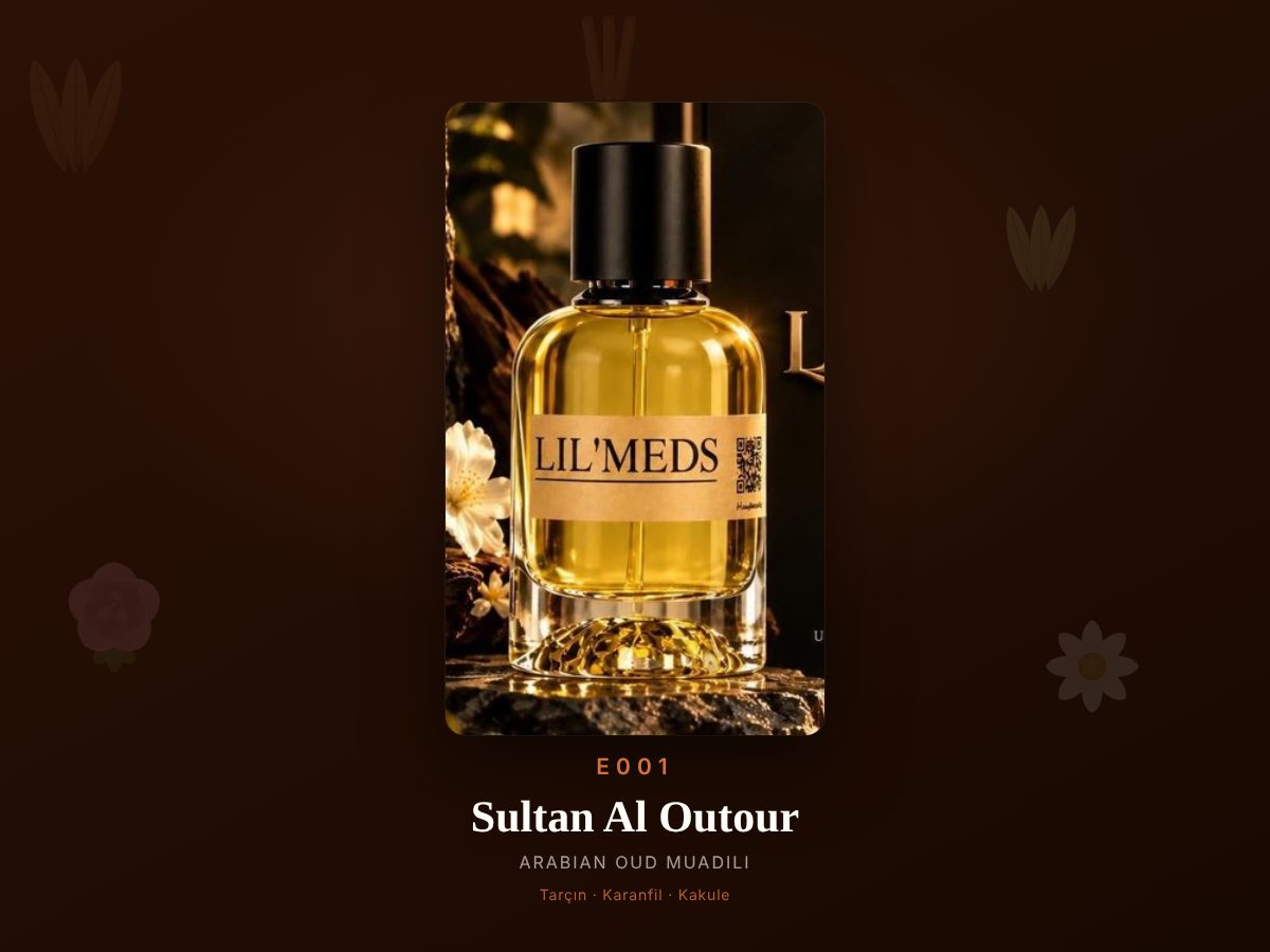 Arabian Oud Sultan Al Outour muadili parfüm — E001, 50 ml