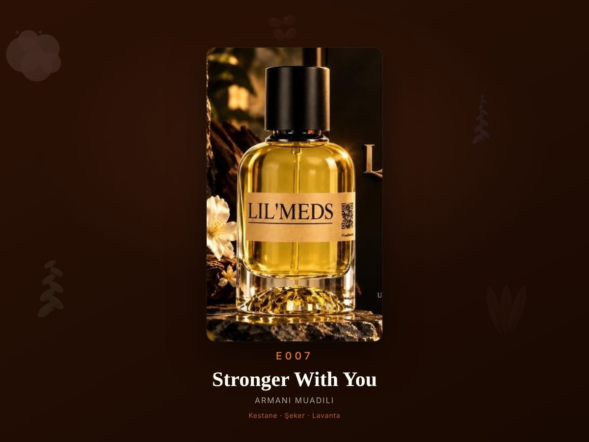 Armani Stronger With You muadili parfüm — E007, 50 ml