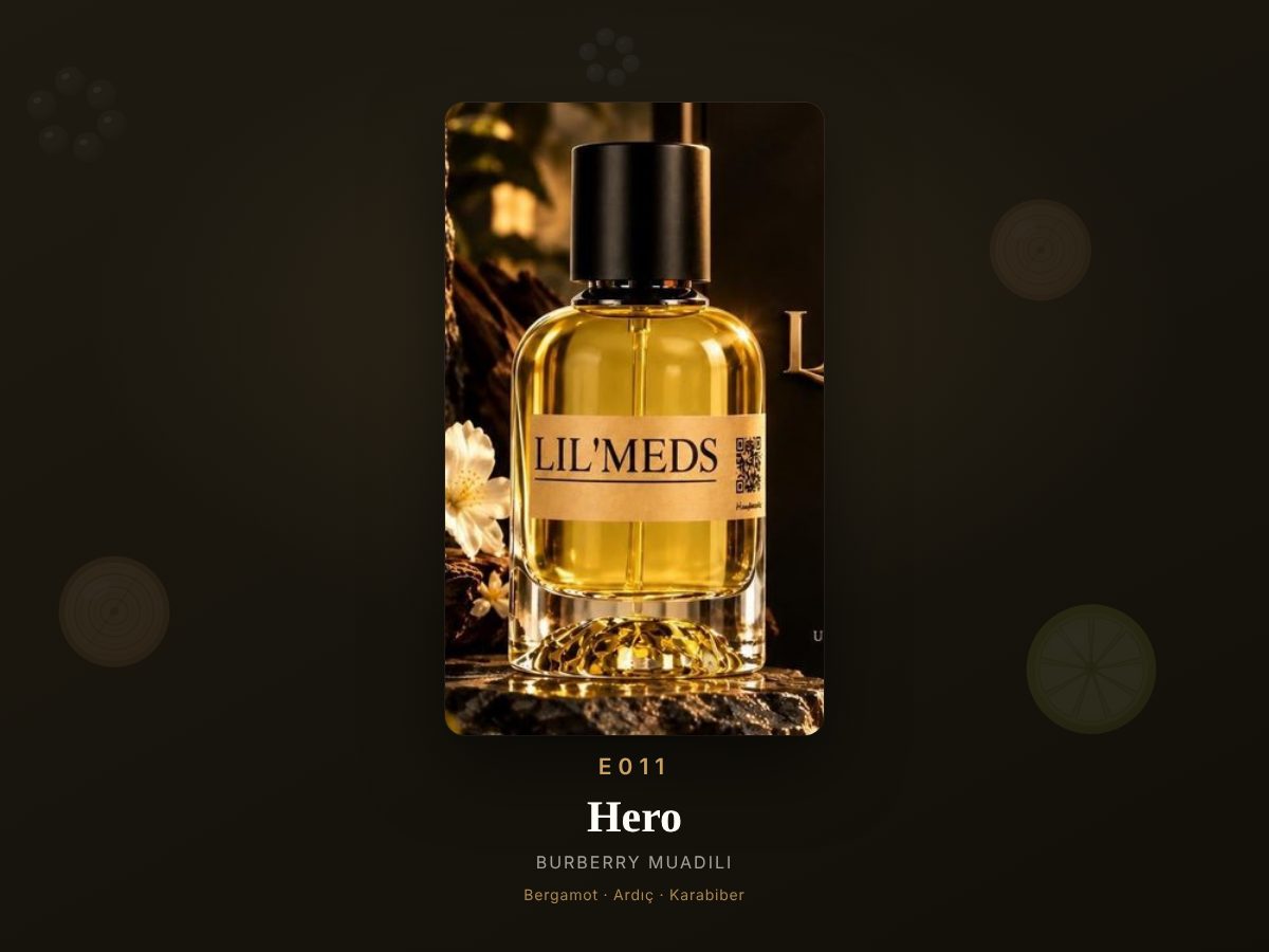 Burberry Hero muadili parfüm — E011, 50 ml