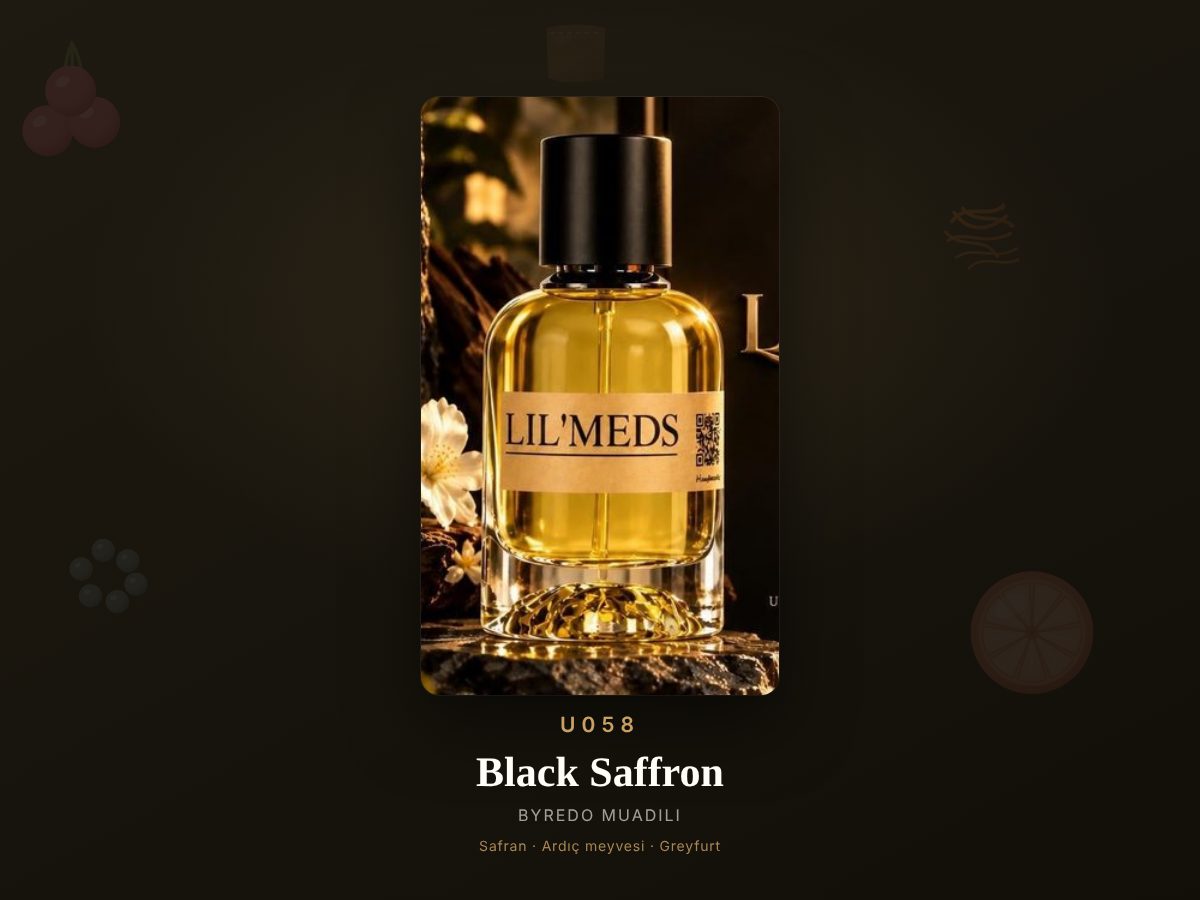 Byredo Black Saffron muadili parfüm — U058, 50 ml