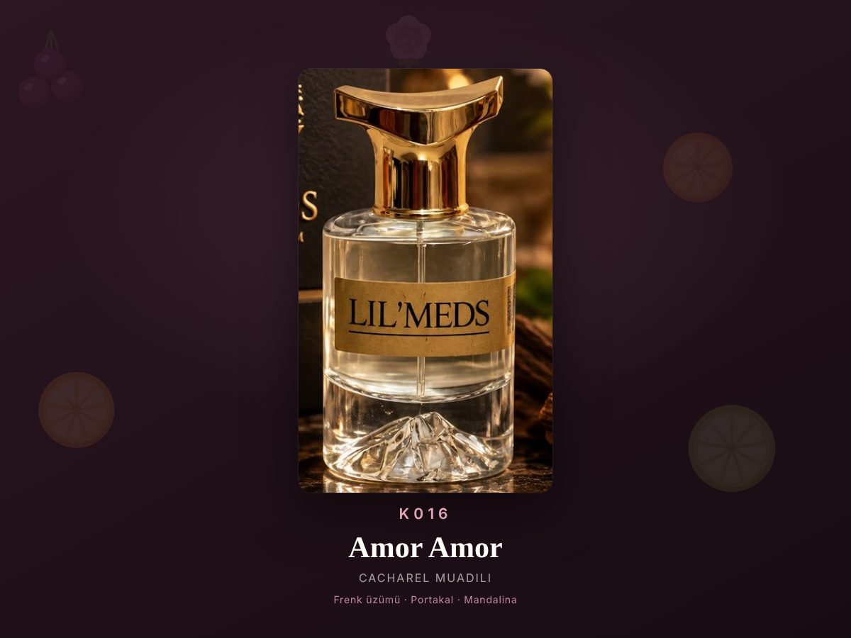 Cacharel Amor Amor muadili parfüm — K016, 50 ml