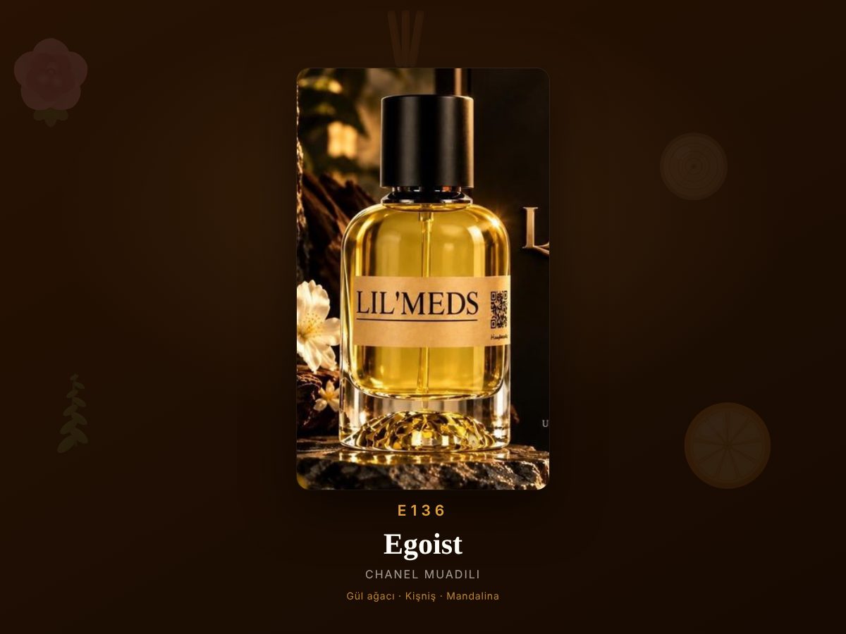 Chanel Egoist muadili parfüm — E136, 50 ml