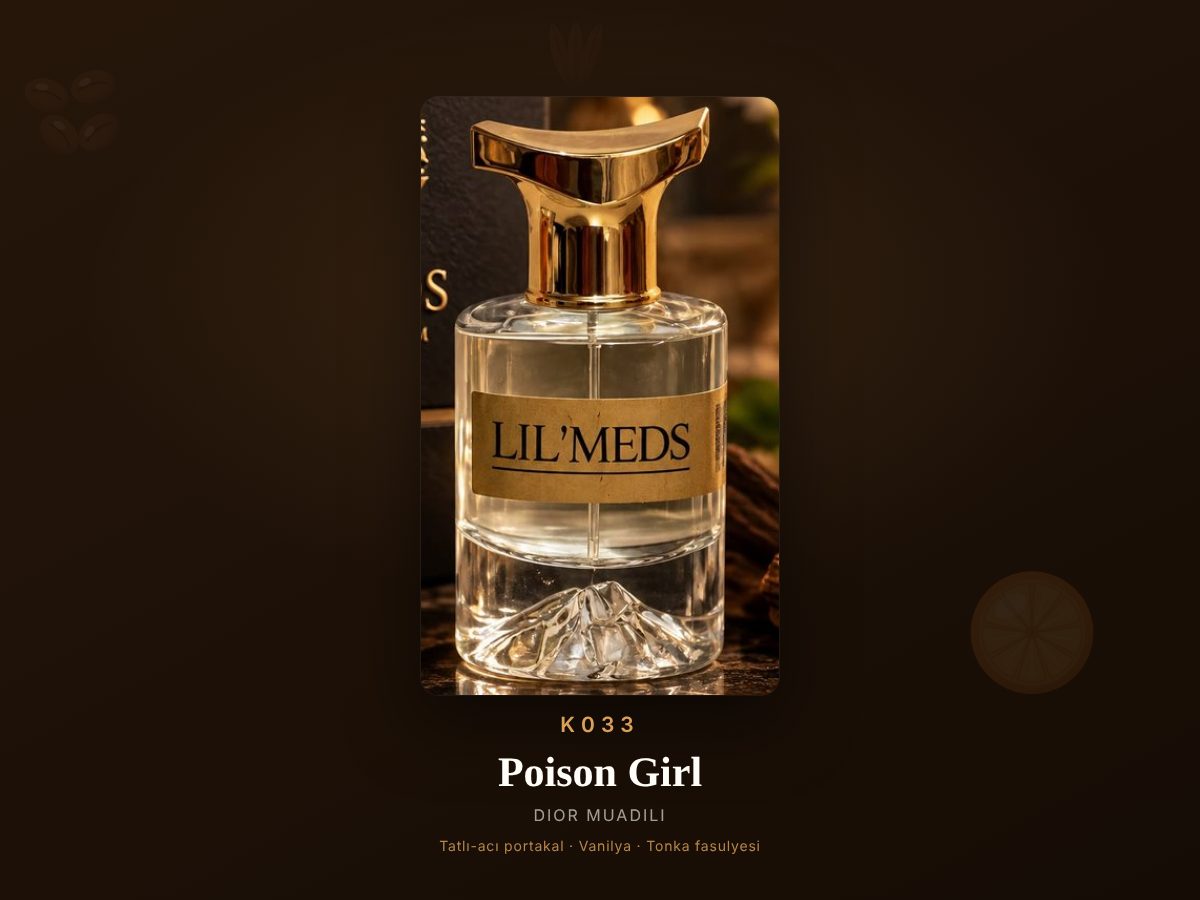 Dior Poison Girl muadili parfüm — K033, 50 ml
