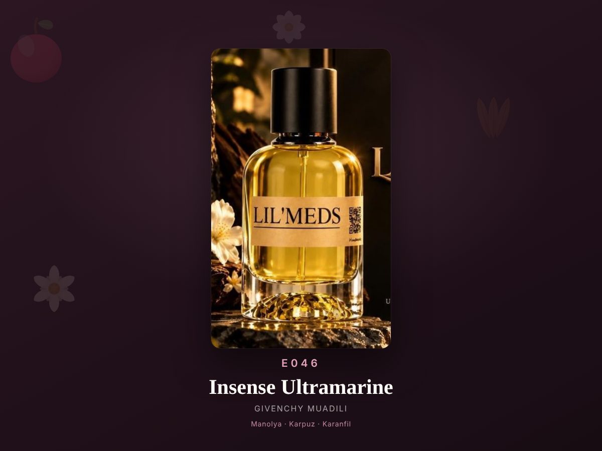 Givenchy Insense Ultramarine muadili parfüm — E046, 50 ml