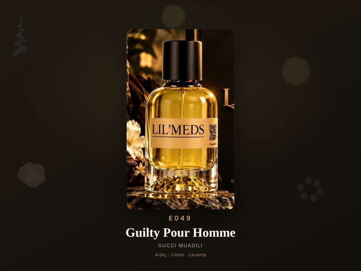 Gucci Guilty Pour Homme muadili parfüm — E049, 50 ml
