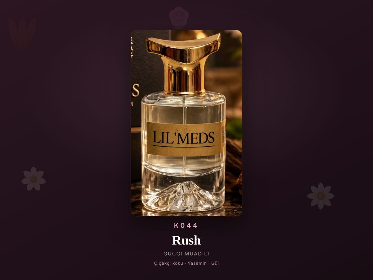 Gucci Rush muadili parfüm — K044, 50 ml