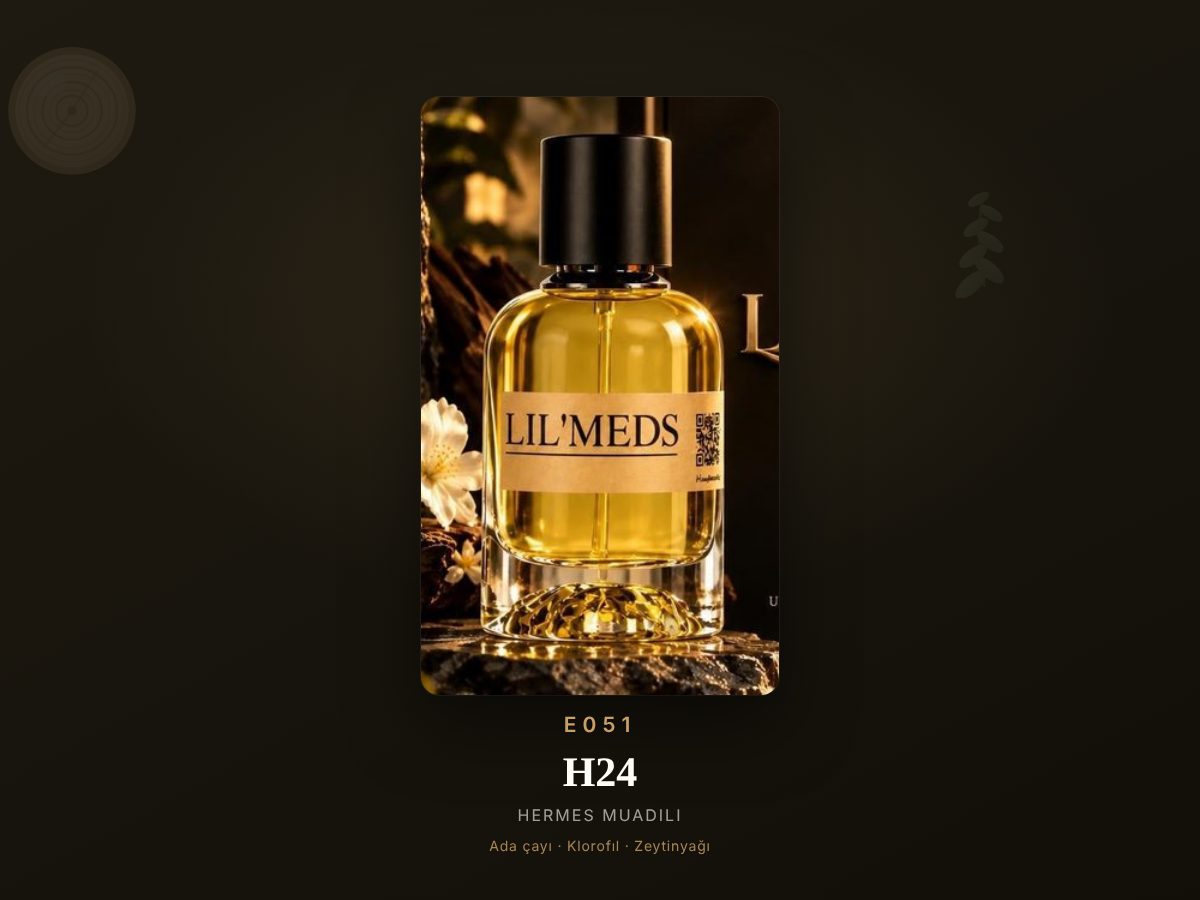 Hermes H24 muadili parfüm — E051, 50 ml