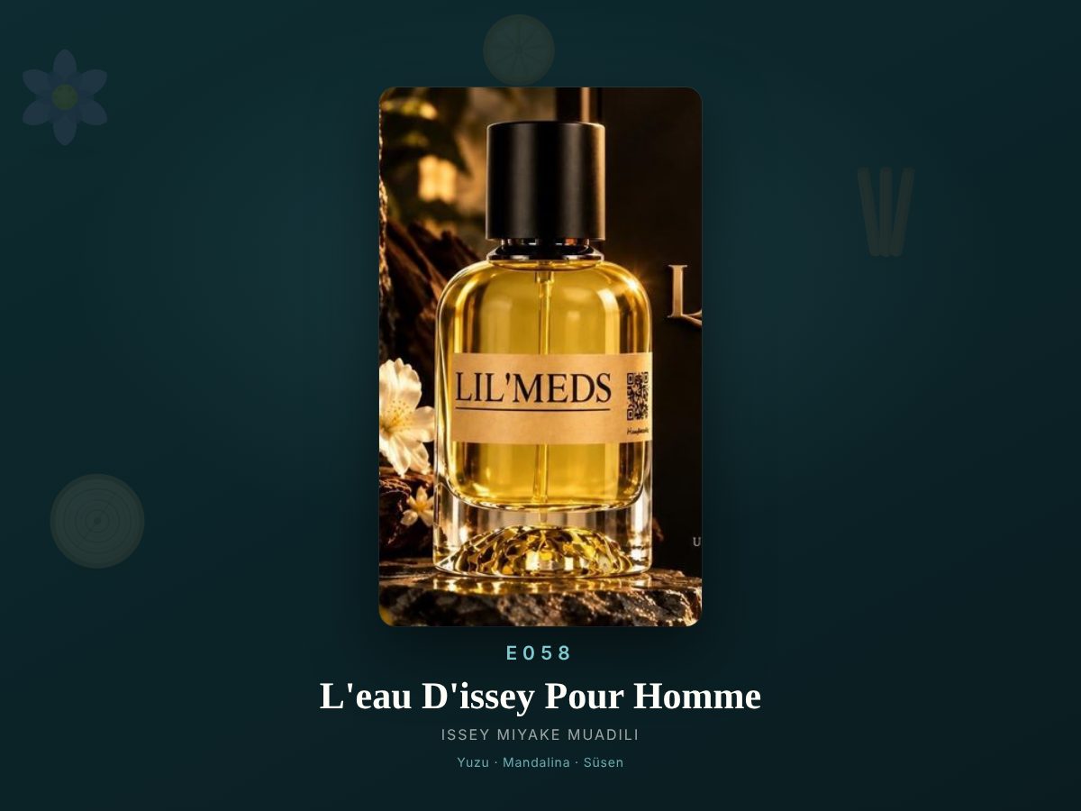 Issey Miyake L'eau D'issey Pour Homme muadili parfüm — E058, 50 ml