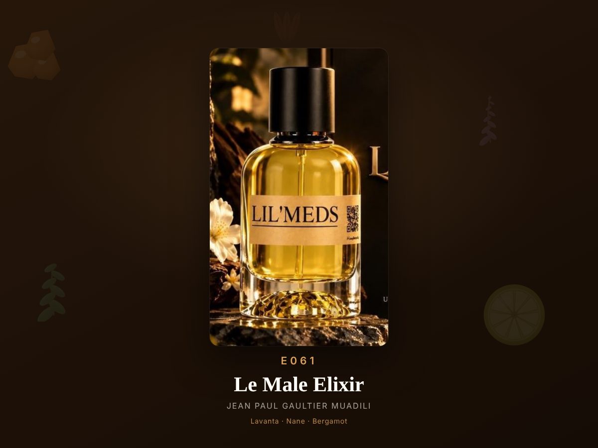 Jean Paul Gaultier Le Male Elixir muadili parfüm — E061, 50 ml