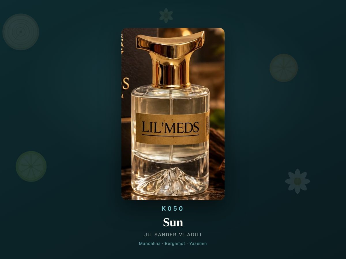 Jil Sander Sun muadili parfüm — K050, 50 ml