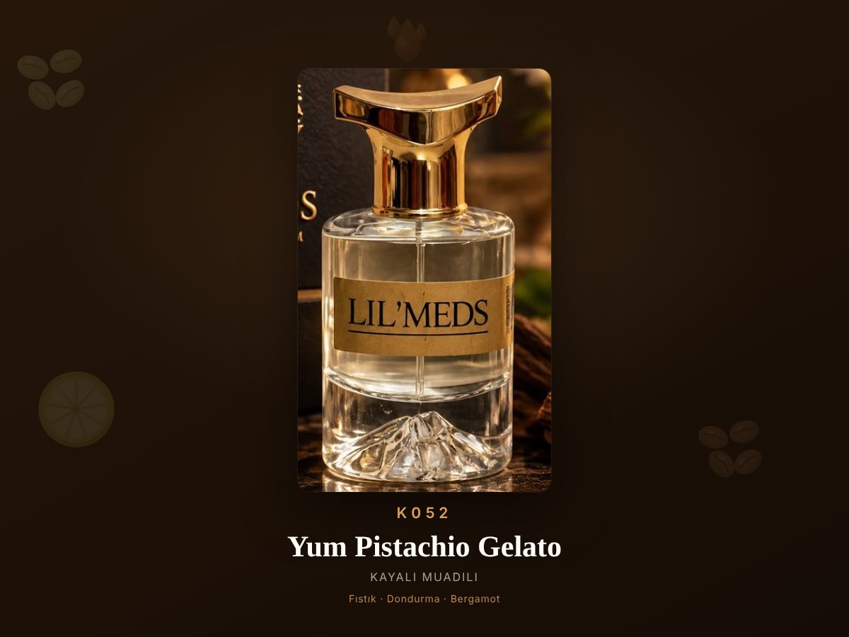Kayali Yum Pistachio Gelato muadili parfüm — K052, 50 ml