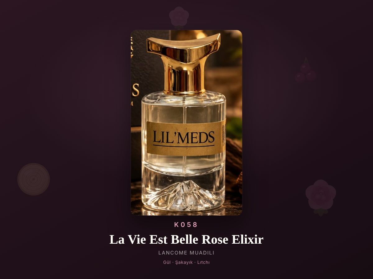 Lancome La Vie Est Belle Rose Elixir muadili parfüm — K058, 50 ml