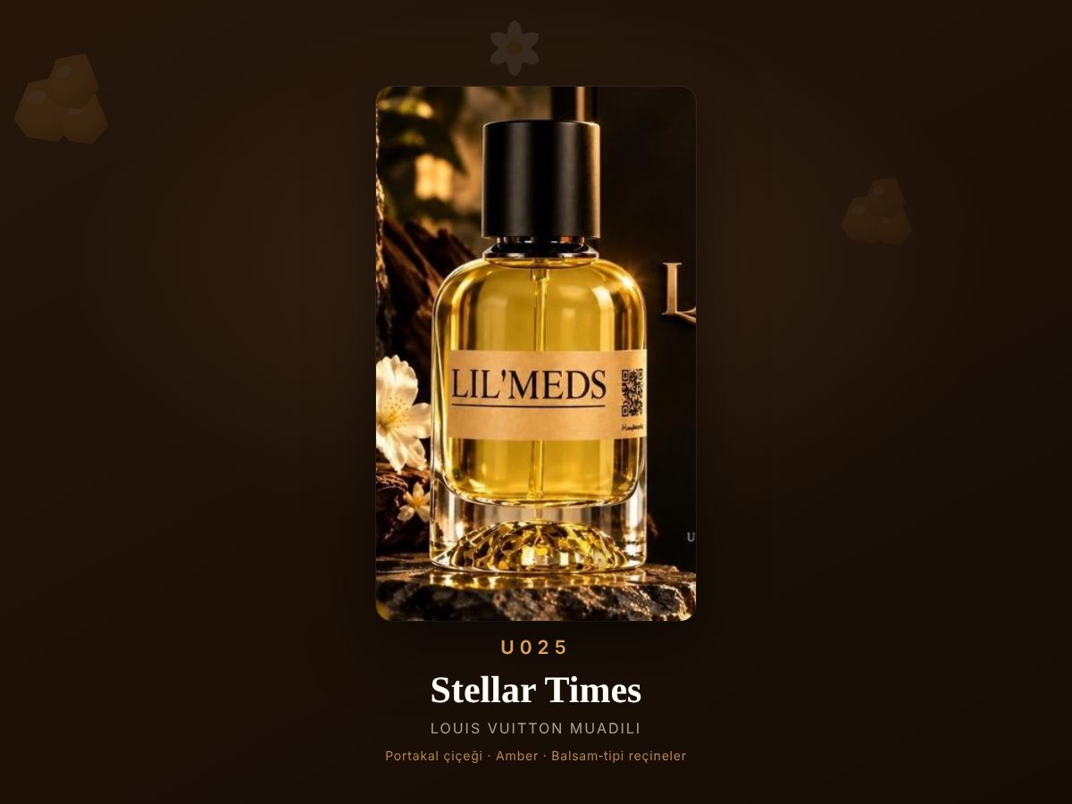 Louis Vuitton Stellar Times muadili parfüm — U025, 50 ml