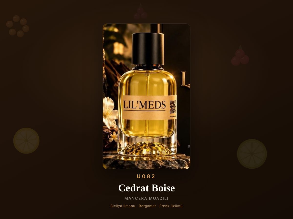 Mancera Cedrat Boise muadili parfüm — U082, 50 ml
