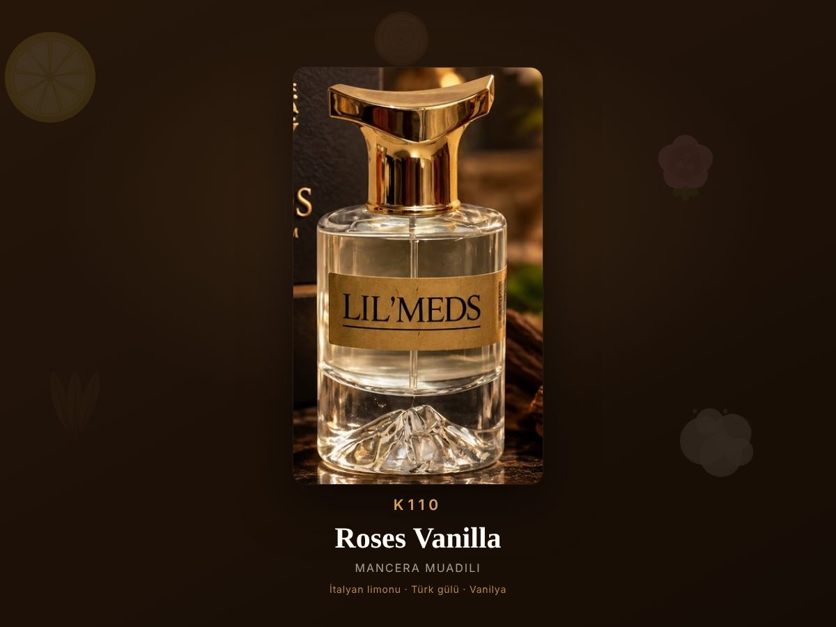 Mancera Roses Vanilla muadili parfüm — K110, 50 ml