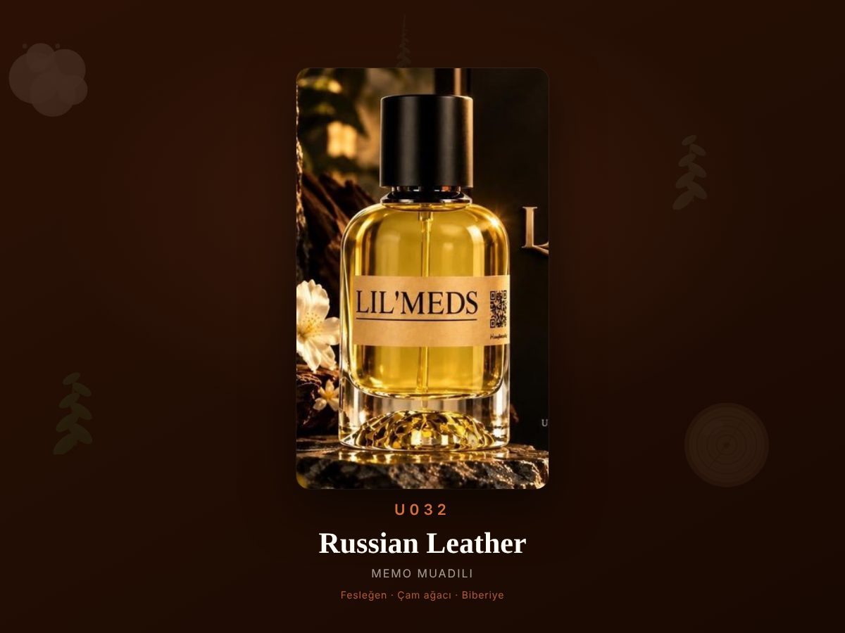 Memo Russian Leather muadili parfüm — U032, 50 ml