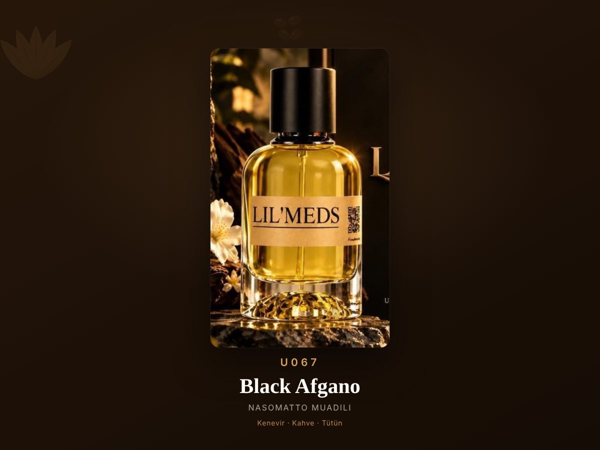 Nasomatto Black Afgano muadili parfüm — U067, 50 ml