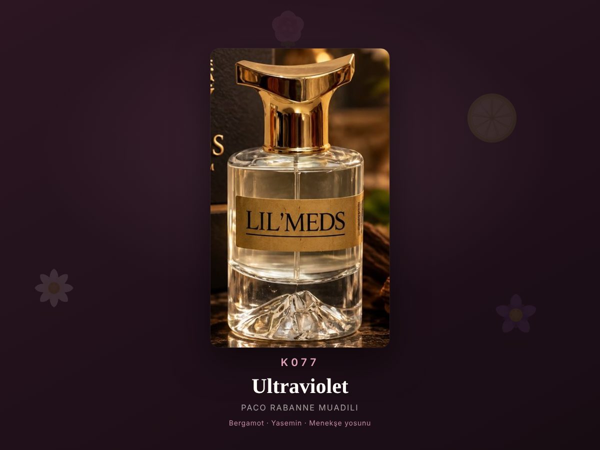 Paco Rabanne Ultraviolet muadili parfüm — K077, 50 ml