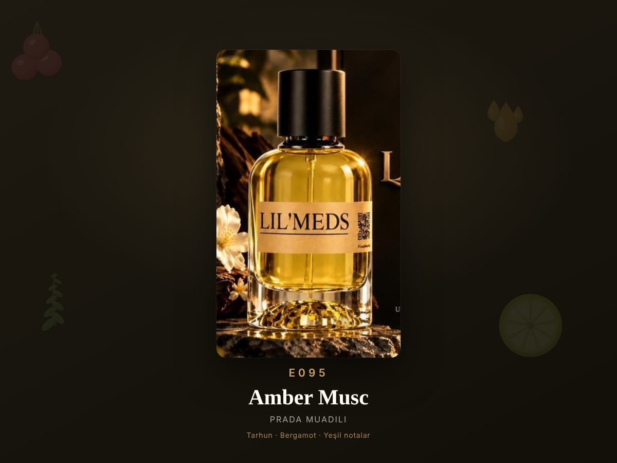 Prada Amber Musc muadili parfüm — E095, 50 ml