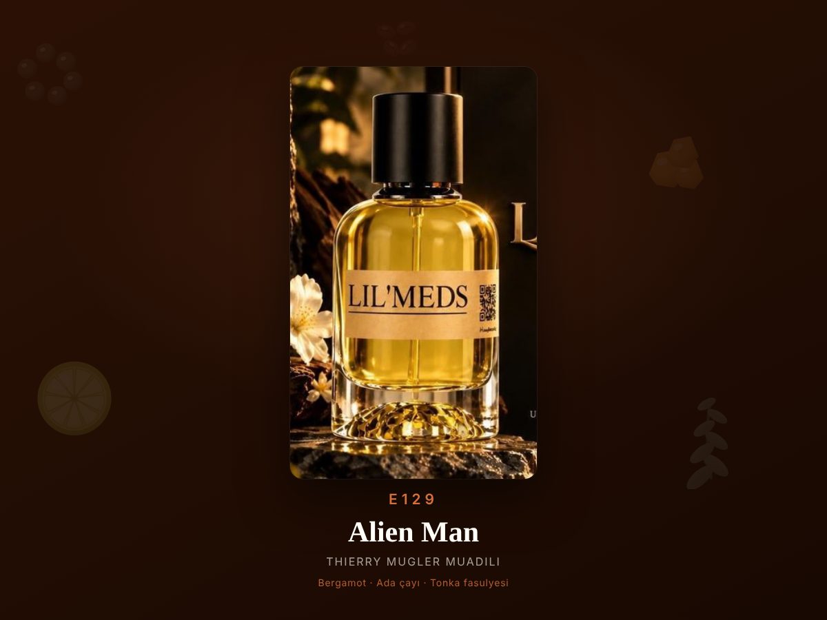 Thierry Mugler Alien Man muadili parfüm — E129, 50 ml
