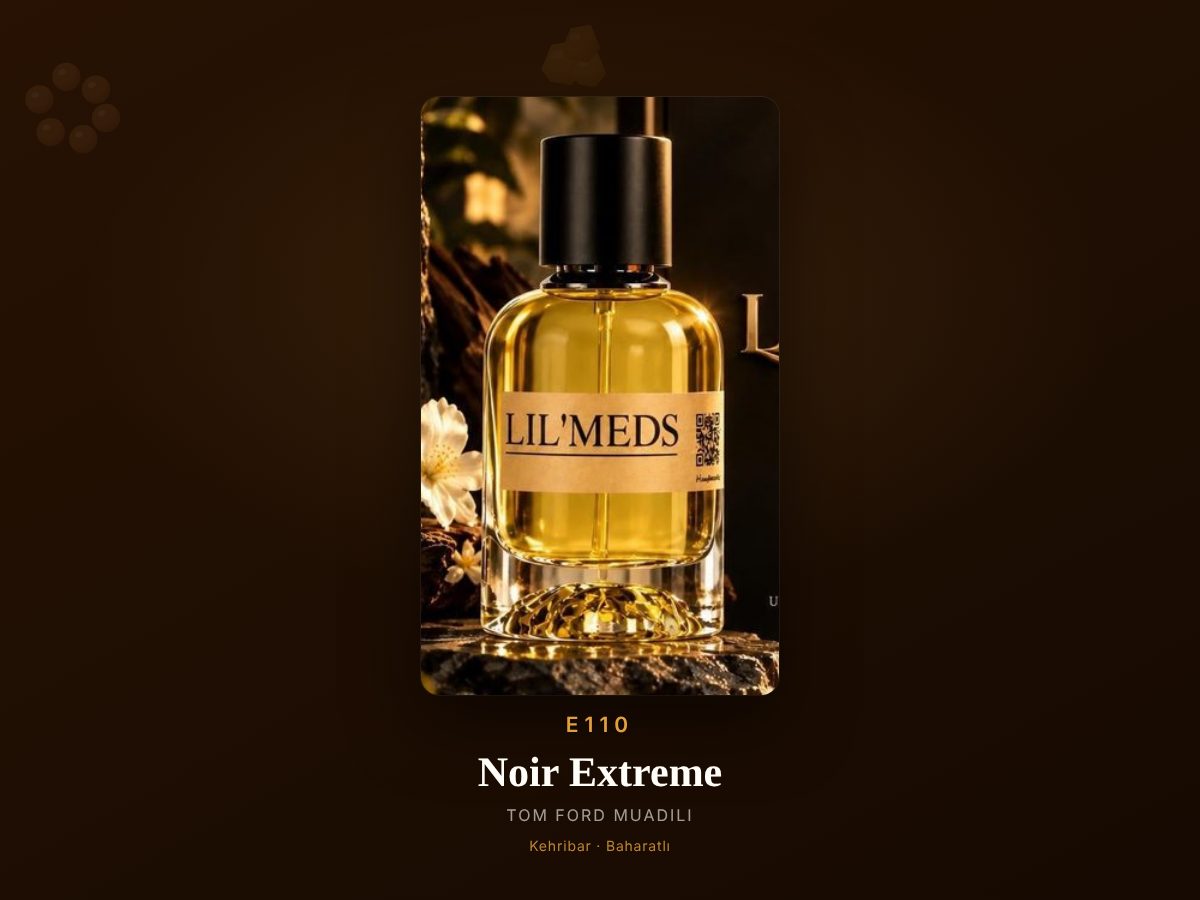 Tom Ford Noir Extreme muadili parfüm — E110, 50 ml
