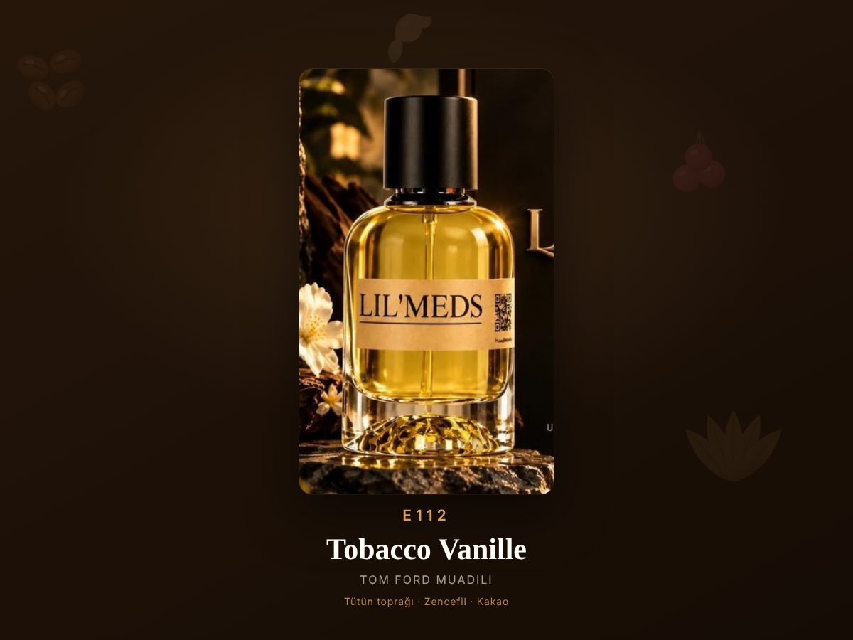 Tom Ford Tobacco Vanille muadili parfüm — E112, 50 ml