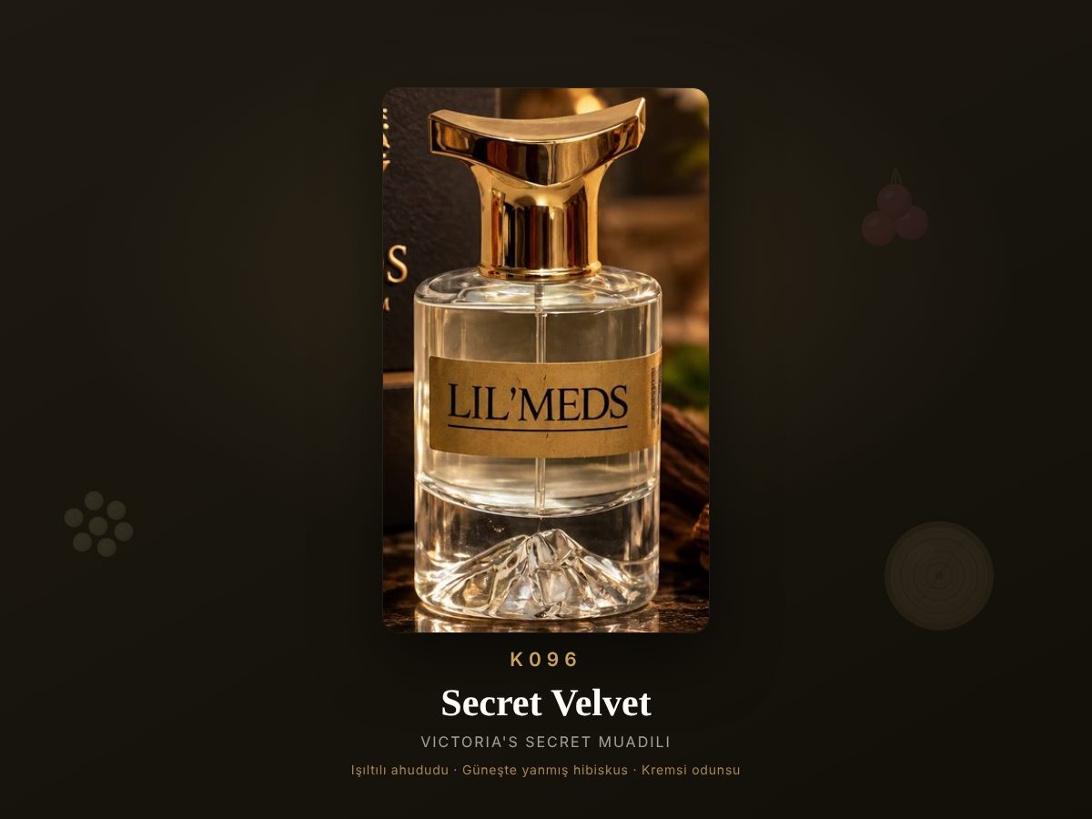 Victoria's Secret Secret Velvet muadili parfüm — K096, 50 ml